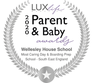 2020 Lux Life Parent & Baby Award for Most Caring Day & Boarding Prep School in SE England Rosette